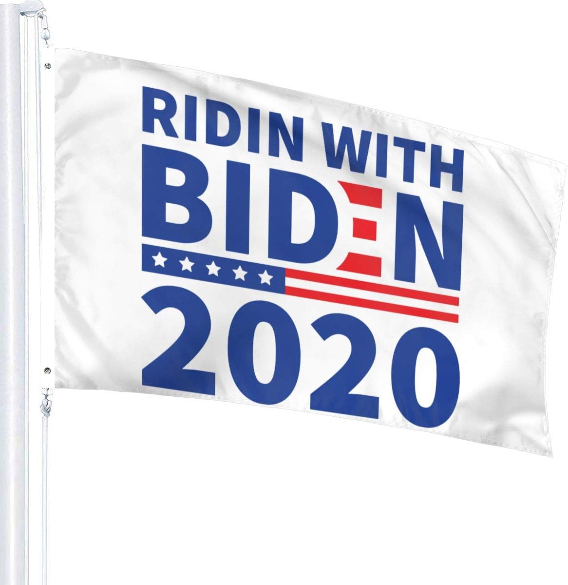 Amazon Com Manbabaihuo Ridin With Biden 2020 Election Joe Biden Flag Garden Flag Garden Decor Flags 3x5 Garden Outdoor