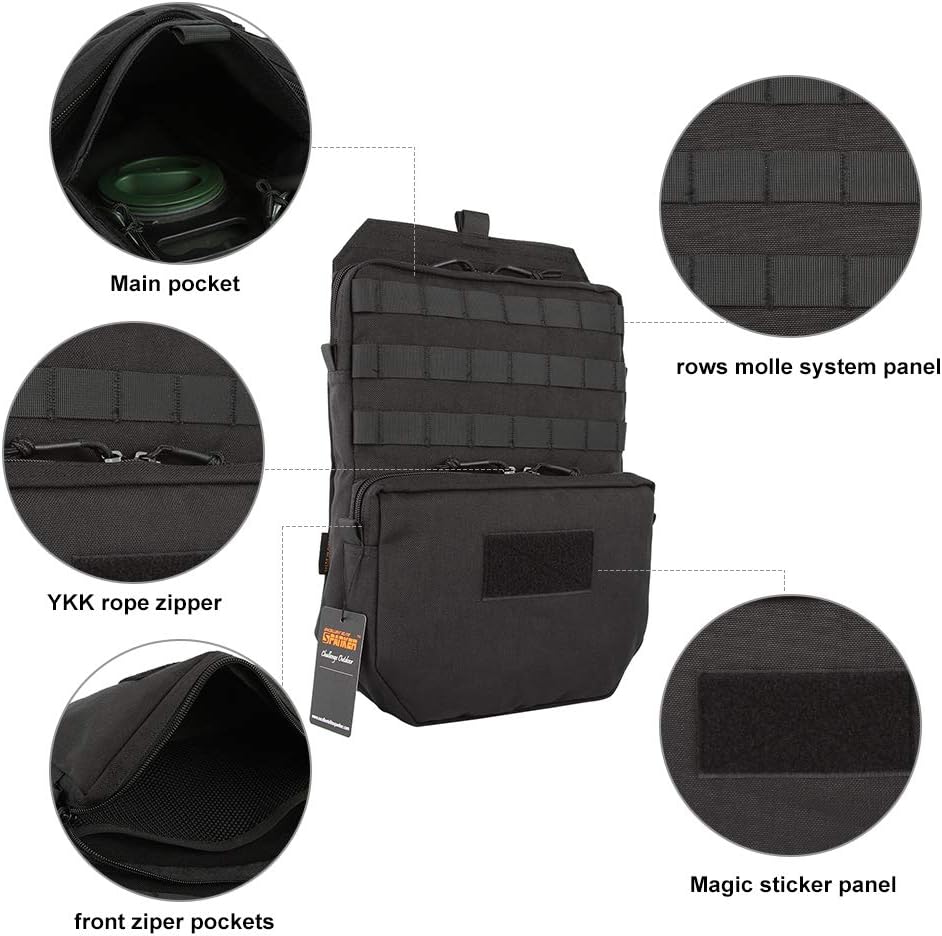 EXCELLENT ELITE SPANKER Bolsa táctica de primeros auxilios IFAK Rip Away Molle EMT, bolsa