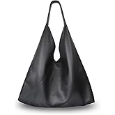 BLNUIEEN'XM Pu Leather Tote Bag for Women, Soft Large Hobo Bag, Fashionable Handbag for Work, Travel, Shopping Shoulder Purse