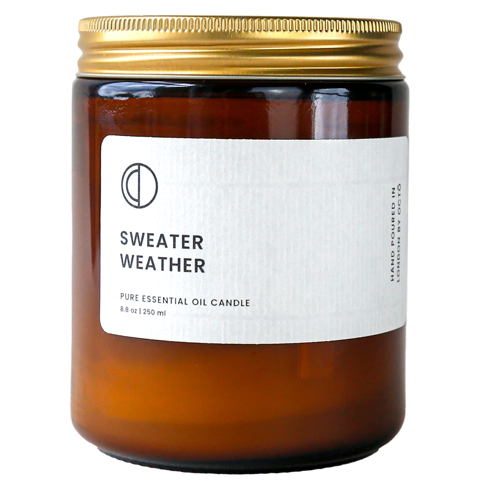OCTŌ Sweater Weather Pine + Ylang Ylang | Scented Candle. Made with Essential Oils and Soy Wax. 250ml