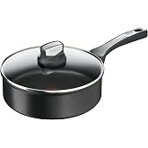Tefal Unlimited On, Premium Cookware, 24 cm Saute Pan, UK’s Longest Lasting Non-stick, Frying Pan, Heat Indicator, Induction 