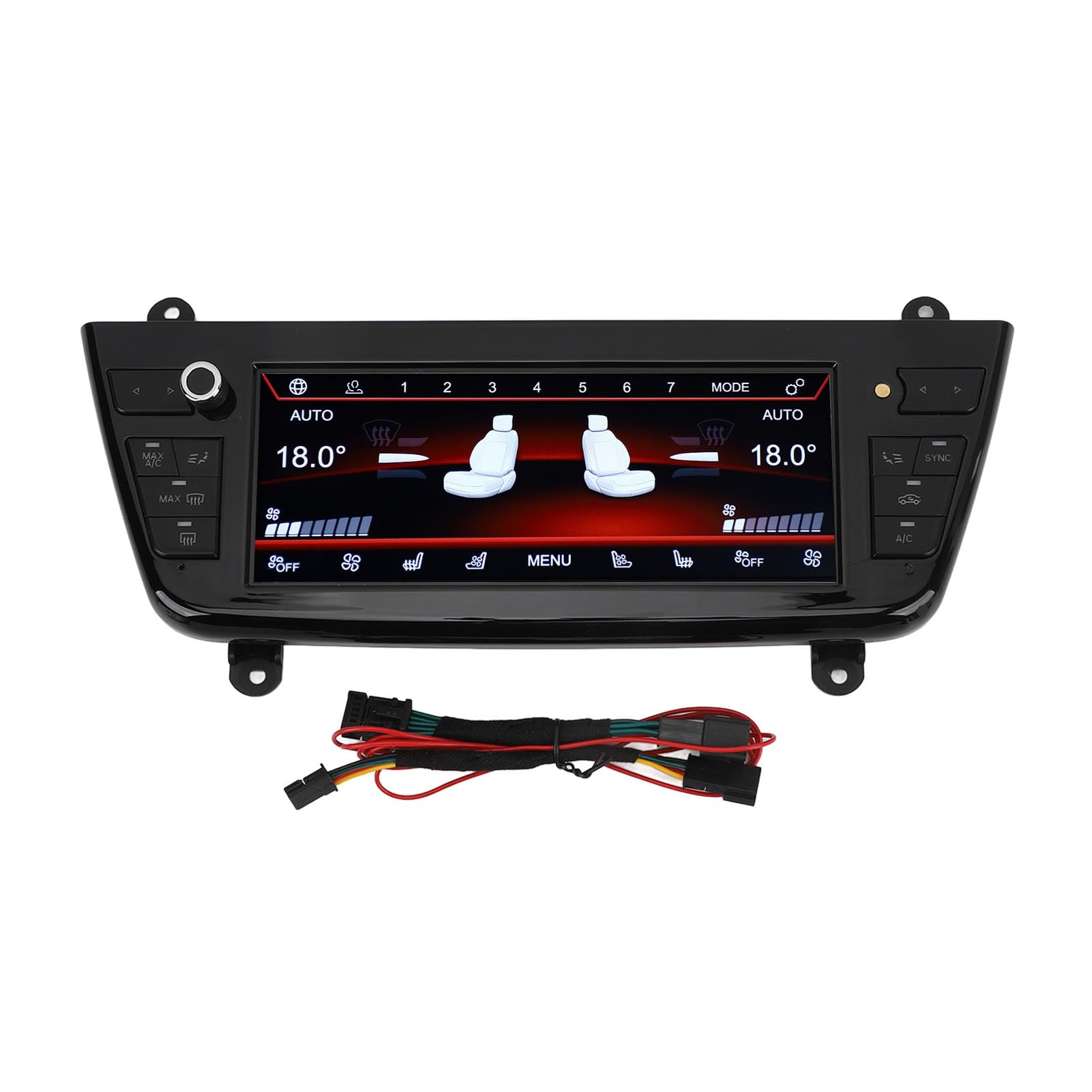 Photo 1 of EVGATSAUTO 8.8 Inch Car AC Touch Panel with Voice Control for BMW 3 Series F30 F31 4 Series F32 F33 F36 2013-2019