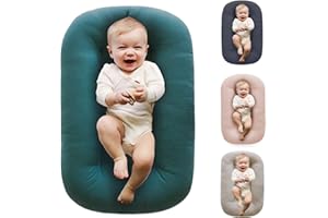 oliwex Baby Lounger,Baby Lounger Pillow,Baby Lounger 0-24 Months,Baby Lounger for Newborn (Malachite Green)