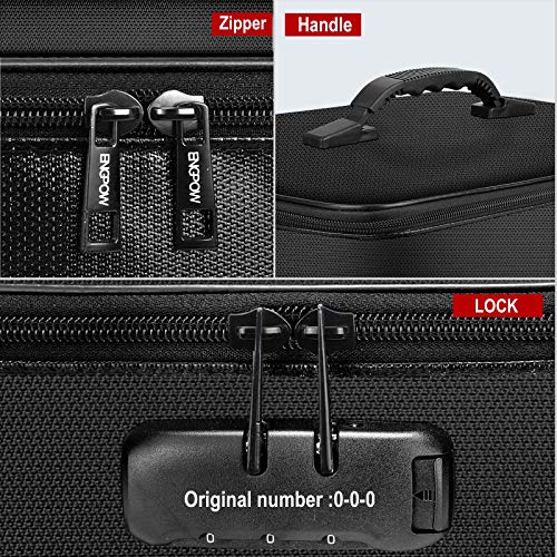 ENGPOW Document Organizer Bag 4Layer Large Space,15" x 11" x 8