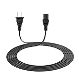 SLLEA 6ft AC Power Cord Cable Plug Compatible with