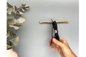 MOUGIGI Wooden Sunglass Holder for Wall - Sunglass Organizer and Storage, Eyeglass Holder for Home, Wall-Mounted Sunglass Rack Stand - Keep your Reading Glasses, and Sunnies Organized and within Reach