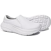 Hawkwell Women's Slip On Lightweight Cushion Nursing Shoes Slip Resistant Medical Work Shoes