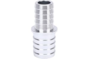 Aramox Hose Barb Splice Coupler Aluminum Alloy 5/8 to 3/4 Inch Hose Fitting for Radiators and Intercoolers