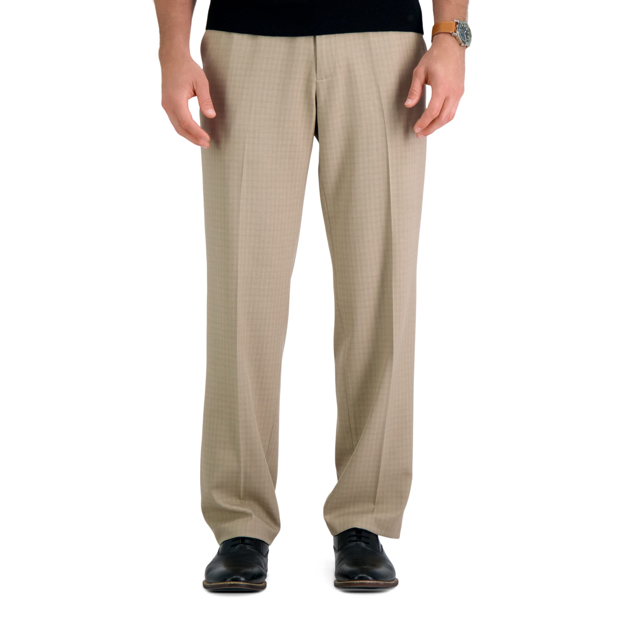 Haggar® Premium Comfort Dress Pant - Classic Fit Flat Front Image