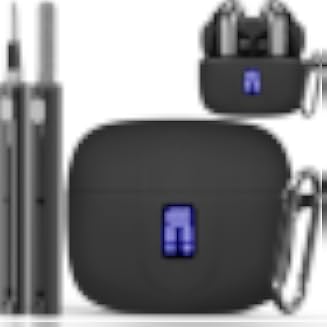Wireless Earbuds, Bluetooth 5.4 Headphones Bass Stereo, Ear Buds with Noise Cancelling Mic, LED Display in Ear Earphones 6