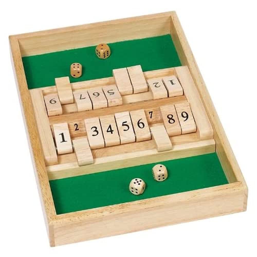 GoKi Wooden Double Shut the Box Game