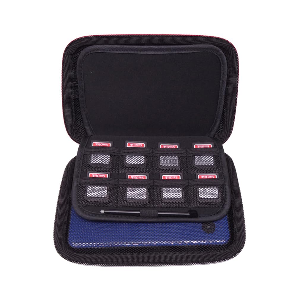 VSEER Carrying Case for New Nintendo NDS XL / NDS 2XL - Hard Protective Travel Case - Black