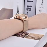 MUENShop 22mm Quick Release Stainless Steel Watch Strap Black Loop Samsung view 5