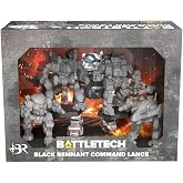 Catalyst Game Labs, BattleTech: Black Remnant Command Lance Forcepack | For Ages 14+, Dragon Fire, Flashman, Cyclops Mechs with Pilot Cards &amp; Alpha Strike Cards, Tabletop Wargame Expansion