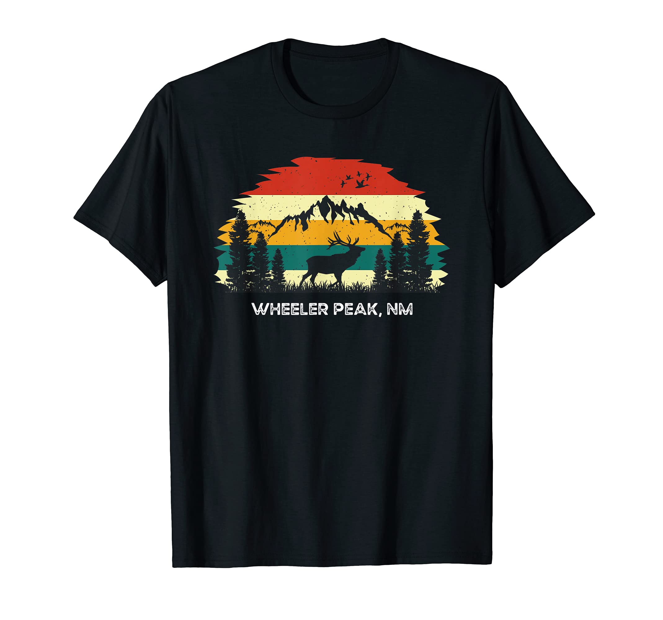 Wheeler Peak, NM mountain hiking nature outdoor camping T-Shirt