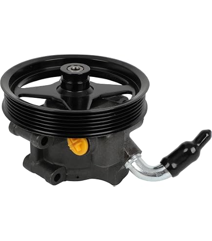 ECCPP Power Steering Pump - Fits Ford Explorer, Sport Trac, Mercury Mountaineer (2006-2010, 4.6L V8)