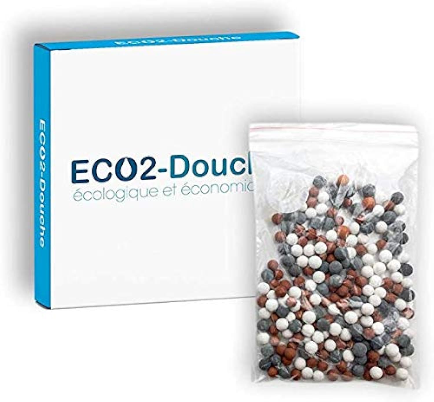 Refills of Tourmaline Stones, Germanium and Anti-limescale Clay for Eco2-Douche Medalist Shower Head at The Lépine Competition