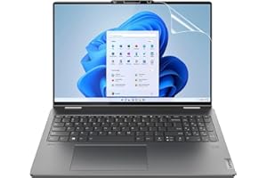 MUBUY-GOL 2 Pack HD Crystal Clear Screen Protector for Lenovo Yoga 7 16 Inch, & Yoga 7i 16 Inch 2-in-1 Touch Screen Laptop 2024-2023 High Definition Anti-Scratch Clear Shield