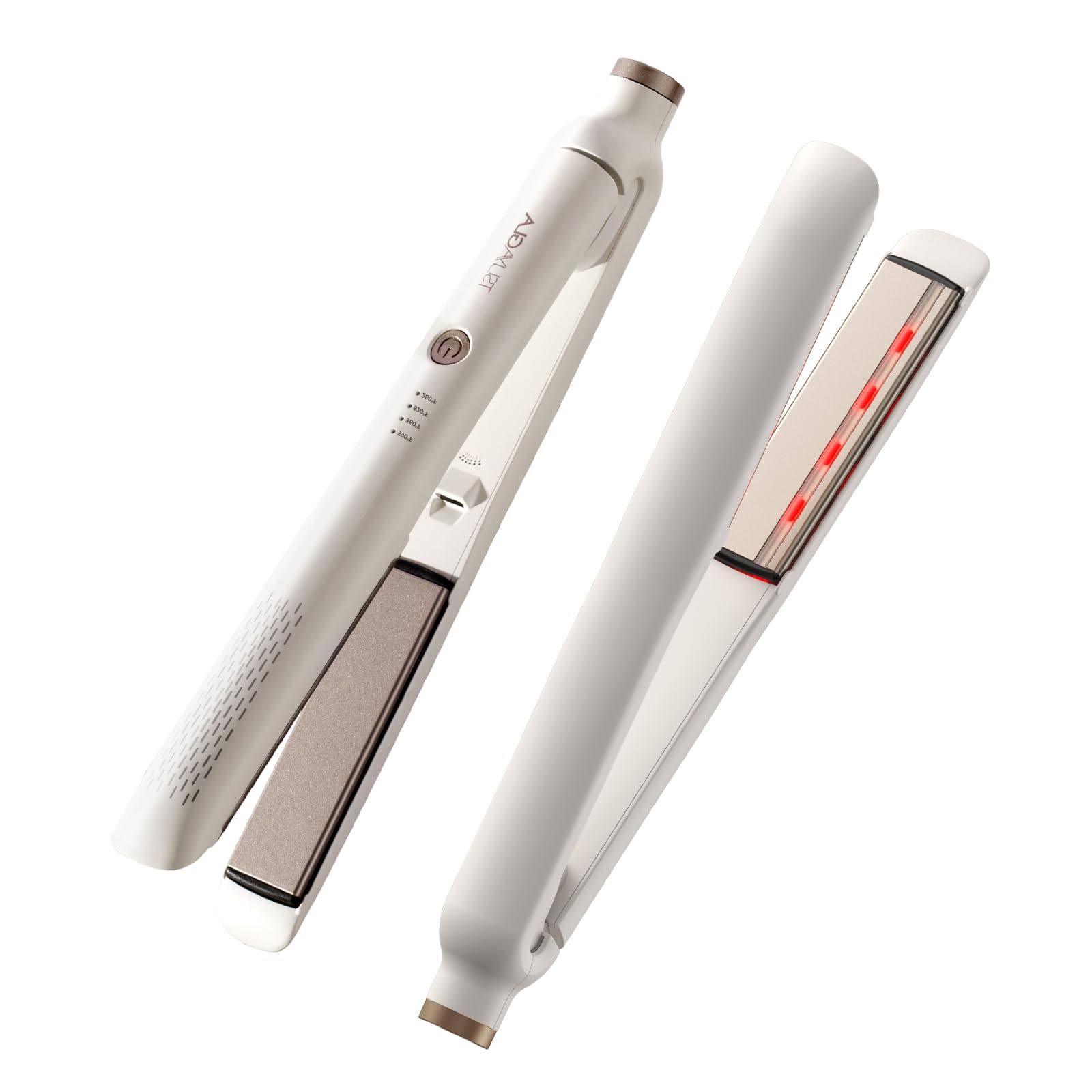 Photo 1 of TSUYAGLA Flat Iron Hair Straightener, Professional 2 in 1 Hair Straightener and Curler, 1 Inch Keratin Ceramic Flat Iron, Infrared Treatment and 4 Precision Temperature Modes for All Hair Types