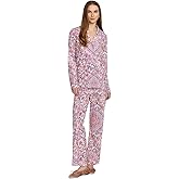 Johnny Was Carly Pj Set Aussie Long Sleeve Home Lounge Sleep Wear Pink Floral New
