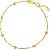 CHOW SANG SANG 999 24K Gold Essence Beads Chain Bracelet for Women 18cm 95480B Price-by-Weight Approx. 1.4g Gold