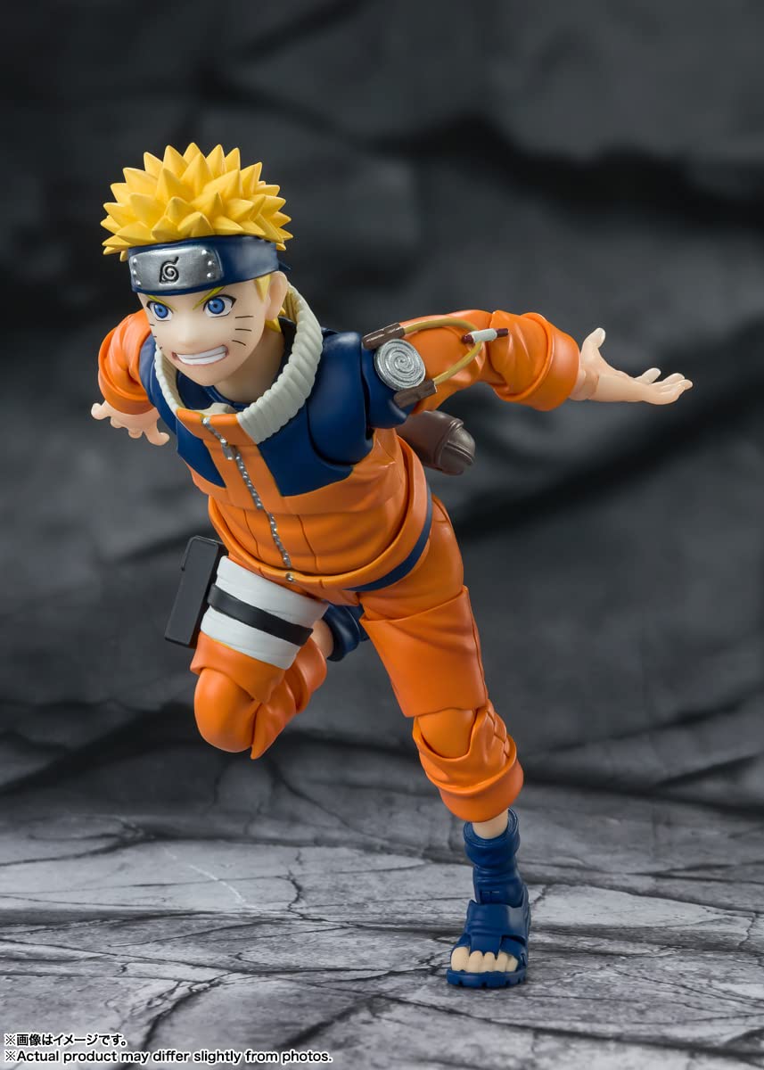 TAMASHII NATIONS - Naruto - Naruto Uzumaki -The No.1 Most Unpredictable Ninja- S.H.Figuarts Action Figure