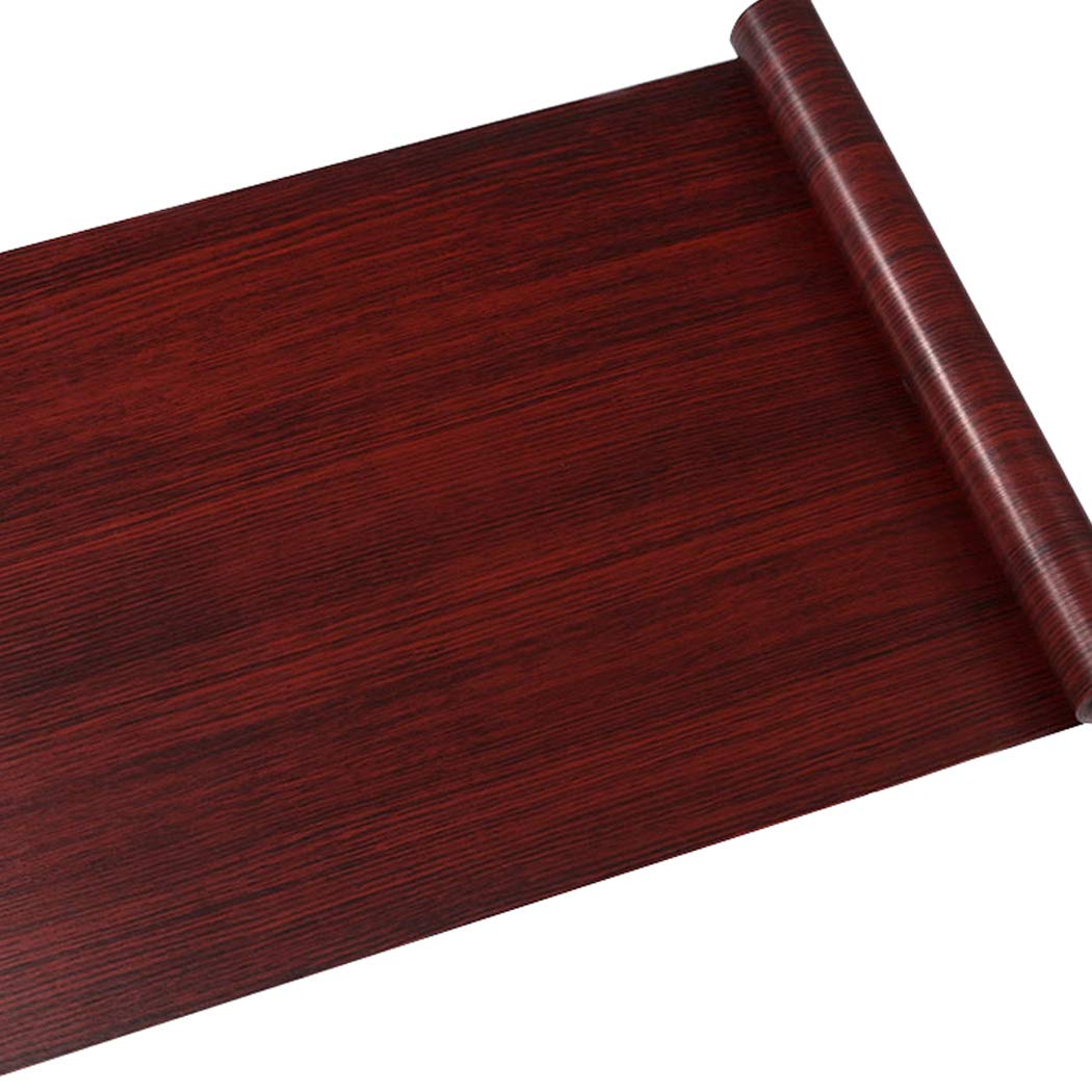 Wood Grain Contact Paper Self Adhesive Shelf Liner Removable Wall Covering Decorative Wood Adhesive Film for kitchen Cabinet Shelves Drawer 17.7 x 78.7 Inches