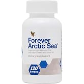 Forever Living Arctic Sea Omega-3 Fish Oil Supplement, 120 Softgels | EPA and DHA Omega-3 Fatty Acids, Supports Heart, Brain, and Eye Health, Gluten-Free Fish Oil Softgels