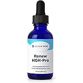 Renew HGH Pro – Professional Grade Homeopathic HGH Drops | Natural Support for Energy, Muscle Recovery, Focus & Healthy Aging | Liquid Formula for Men & Women | 2 fl oz, 30-Day Supply