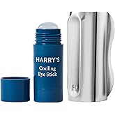 Harry's Cooling Eye Kit for Men - Gua Sha Depuffing Facial Massage Tool and Cooling Eye Stick