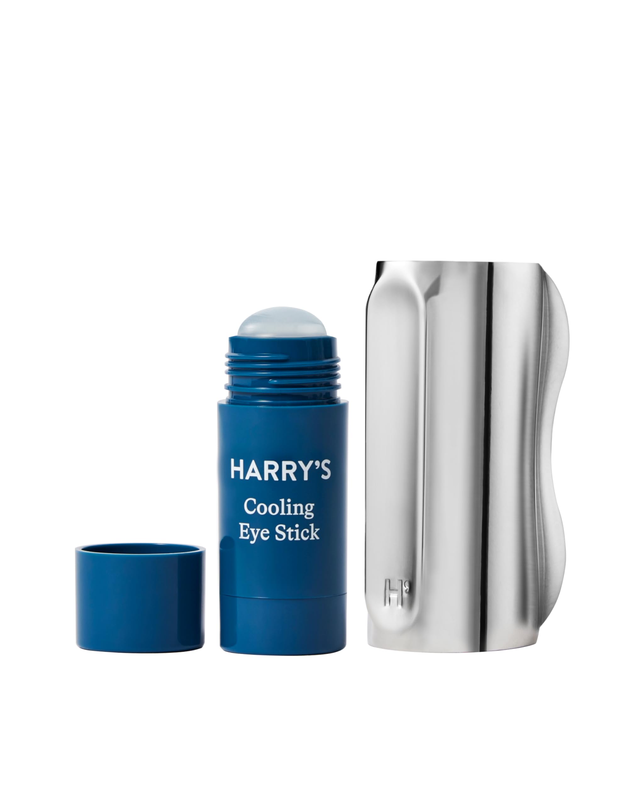 Photo 1 of Harry's Cooling Eye Kit for Men - Gua Sha Depuffing Facial Massage Tool and Cooling Eye Stick