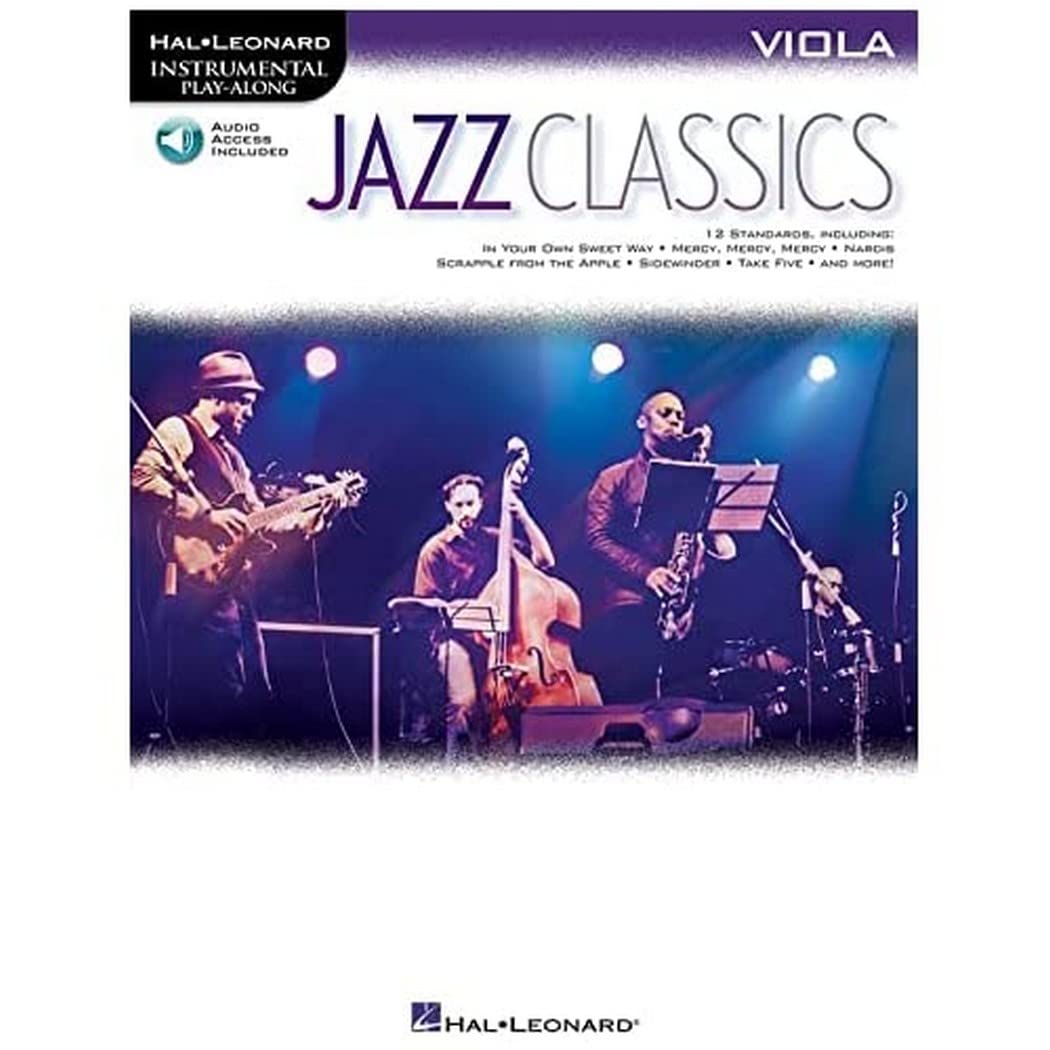Instrumental Play-Along: Jazz Classics (Viola) (Hal-leonard Instrumental Play-along) (Includes Online Access Code)