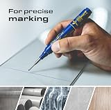 Pica 150-46 Black Permanent Marker Pen for Deep Holes, Fine Tip, Alcohol Ink view 6
