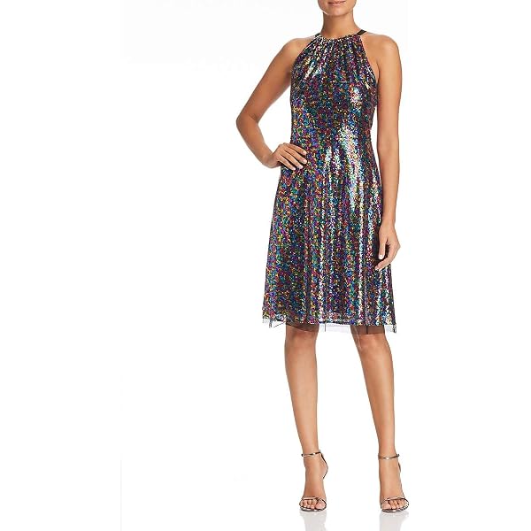 shoshanna sequin mini dress $570 Shoshanna Women's Black Draped One-Shoulder Sequin Mini Dress Size 4