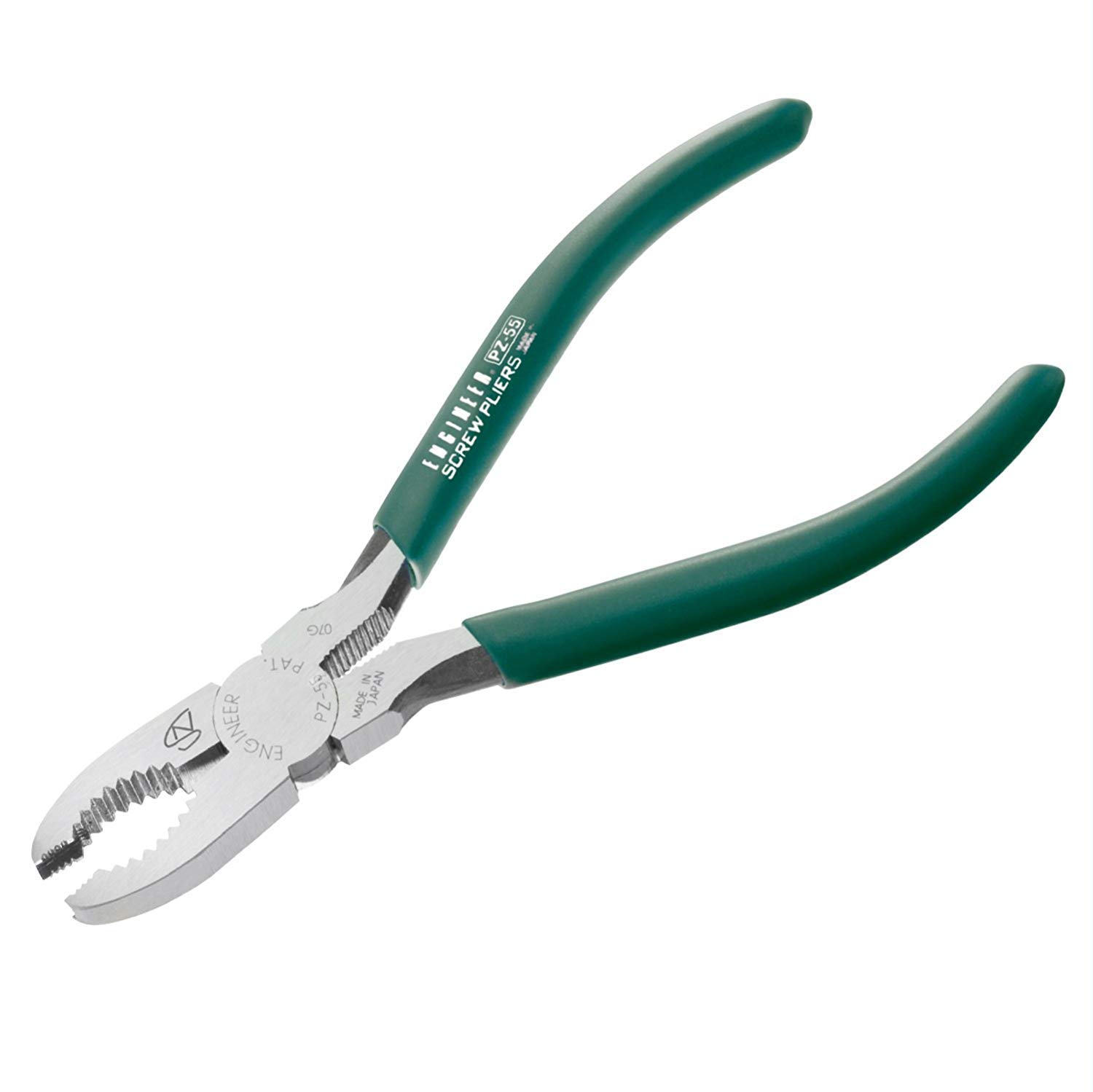 Screw Removal/gripping Pliers with Unique Non-Slip Jaws for Quickly extracting Damaged Screws. Made in Japan. ENGINEER pz-55 neji-Saurus