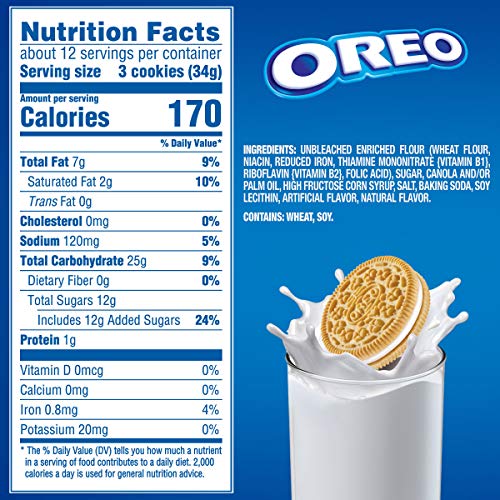 OREO Golden Sandwich Cookies, 14.3 oz in Dubai - UAE | Whizz ...