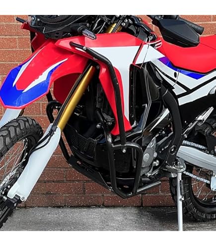 Motorcycle Frame Protection Cover For Honda CRF300L/Rally - PP Plastic Off-Road Bumper Guard Kit
