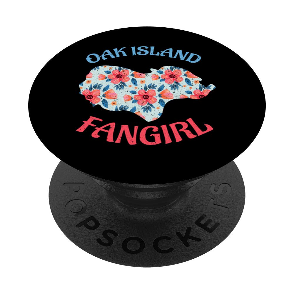 Oak Island Fangirl Templar Treasure Hunting Gift PopSockets PopGrip: Swappable Grip for Phones & Tablets