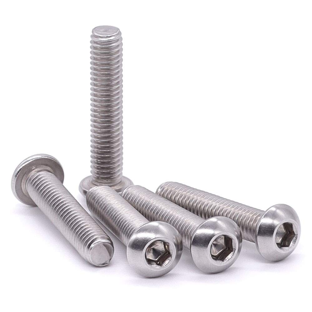 1/4-20 x 1-5/8" Button Head Socket Cap Bolts