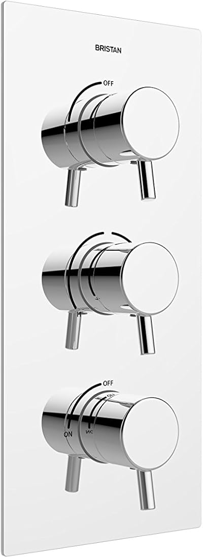 Bristan PM2 SHC3STP C Prism Recessed Thermostatic Shower Valve Chrome