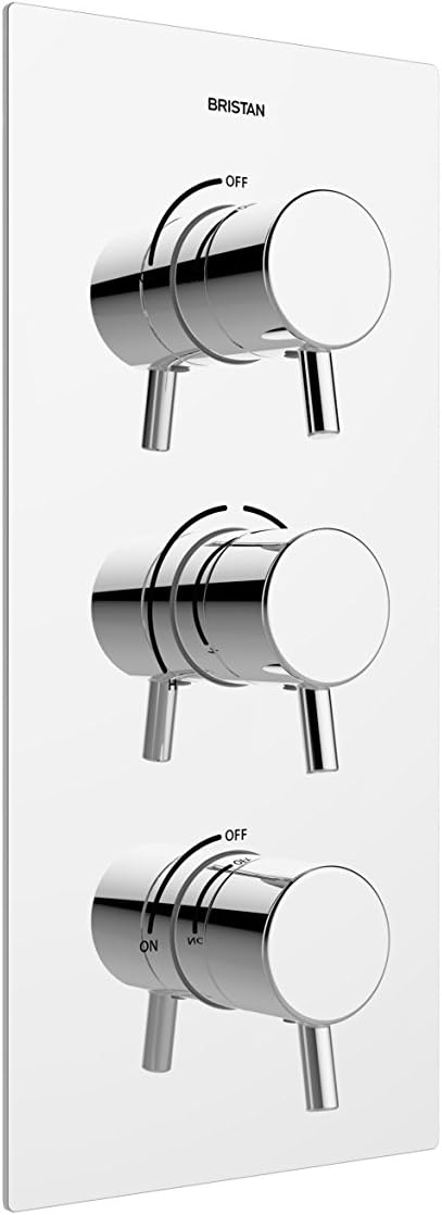 Bristan PM2 SHC3STP C Prism Recessed Thermostatic Shower Valve Chrome