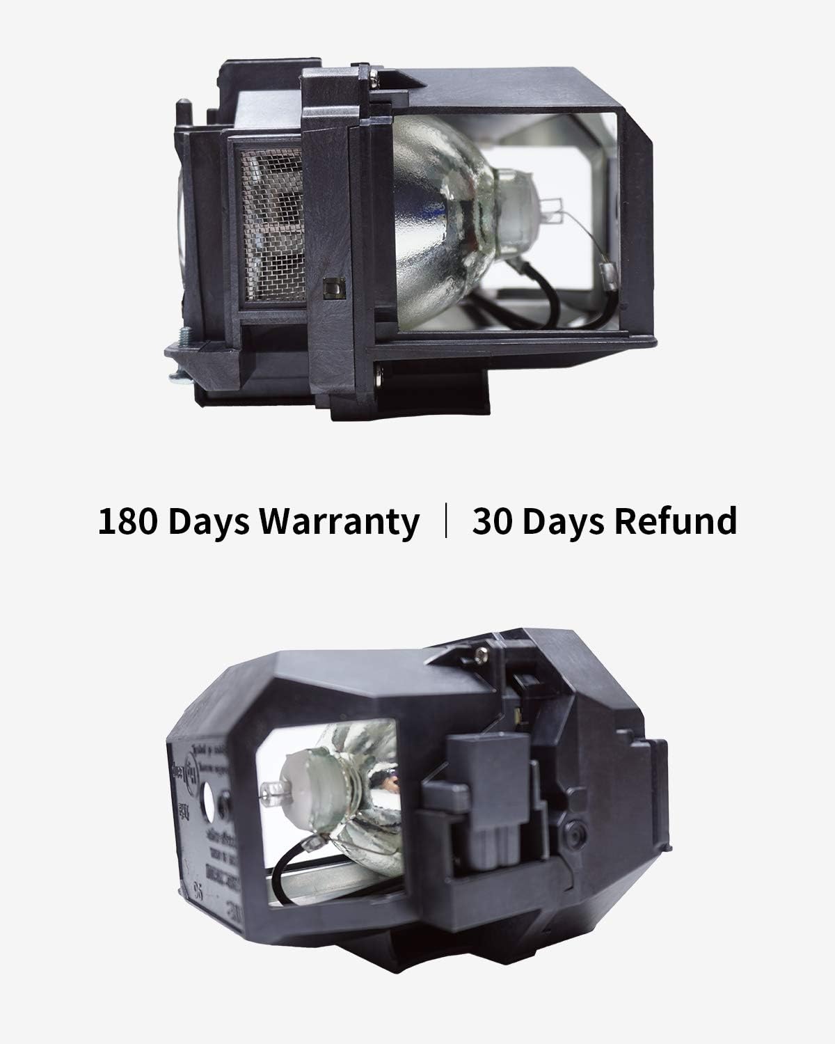 KOSRAE for ELPLP96 / V13H010L96 Projector Lamp Bulb for Epson VS250 VS350 VS355 / EX3260 EX5260 / Home Cinema 2150 1060 660 2100 760 760HD Replacement（Economical）: Home Audio & Theater