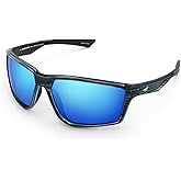 KastKing Osage Polarized Sport Sunglasses for Men and Women, Ideal for Driving Fishing Cycling Running, UV Protection