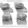 ULTRAIDEAS-Womens-Memory-Foam-Flip-Flop-Slippers-with-Cozy-Terry-Lining-Moisture-Wicking-Open-Toe-Slip-On-Spa-Thong-Sandals-Mules-Ladies-House-Shoes-with-Indoor-Outdoor-Anti-Skid-Hard-Rubber-Sole