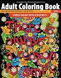 Adult Coloring Book: 30 Inspirational Quotes - Stress Relief With Positivity (Inspirational Christian Coloring Books) (Volume 1) by Unibul Press, Mariana Dragomirova