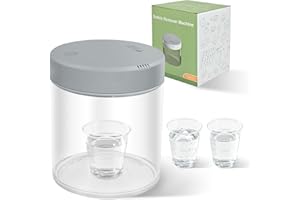 AIDA & HANI Resin Bubble Remover, Vacuum Chamber for Resins, Quick Remove Bubbles Within 10 Minutes, 96kPa High-Pressure Vacuum Pump, Compact Epoxy Machine for DIY Jewelry Arts Crafts Making Gray