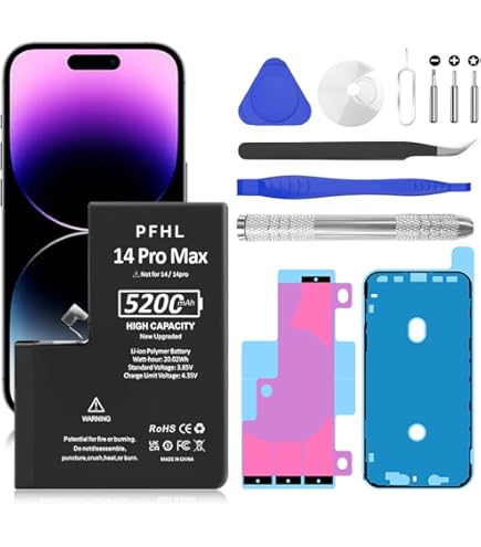 Amazon.com: Svenirven Battery for iPhone 14 Pro Max, 2025 New