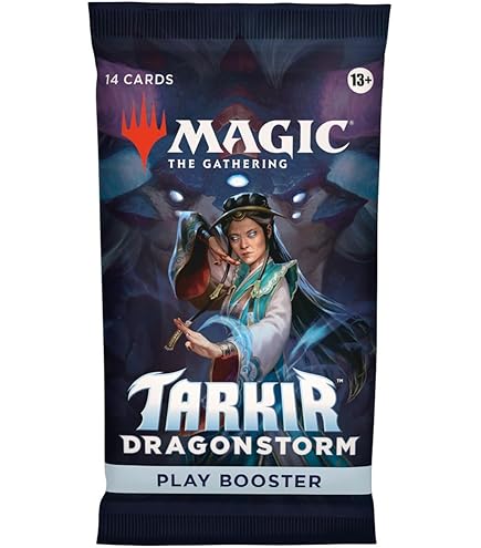 Amazon.com: MTG Play Booster Pack Lot MTG Tarkir: Dragonstorm