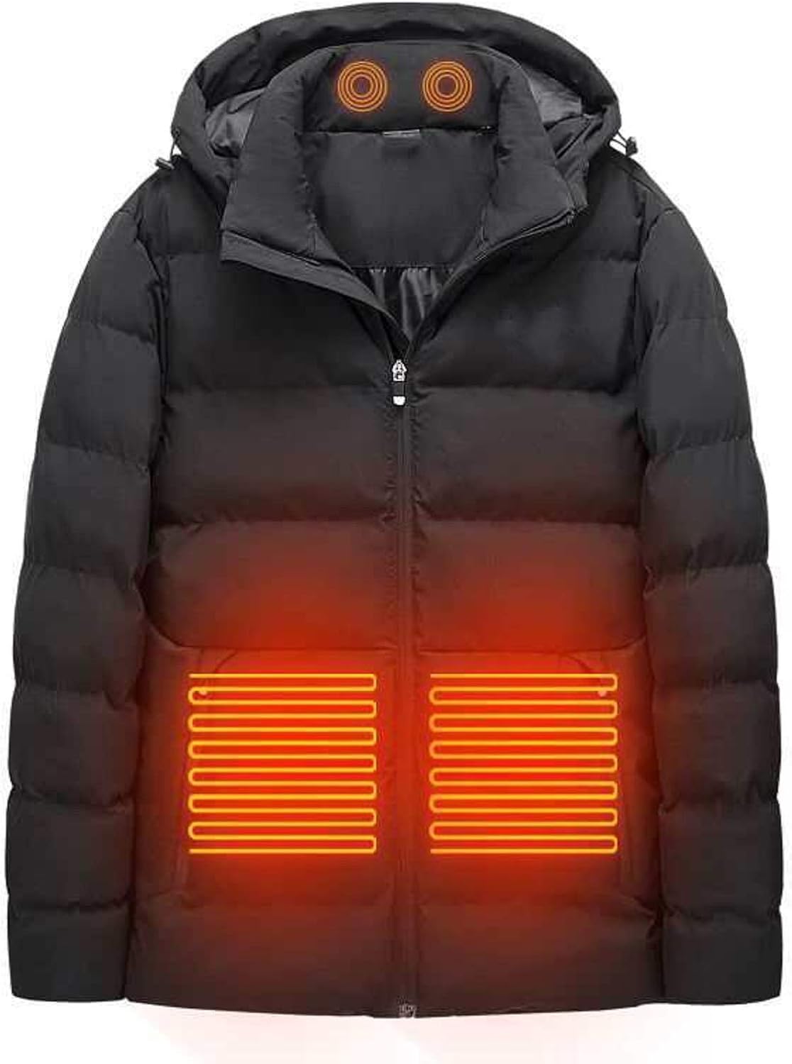 Massage Heating Winter Jacket for Men USB Charging Electric