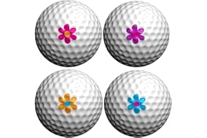 Golfdotz - USGA Rule Conforming Golf Ball Markers, Golf Ball Stickers for Marking Balls, No More Smearing from Stamps, Gifts for Golfers, Dads, and Retirees, (Tropical Collection; 18-32 Count)